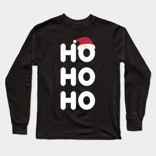 Ho Ho Ho Merry Christmas Long Sleeve T-Shirt